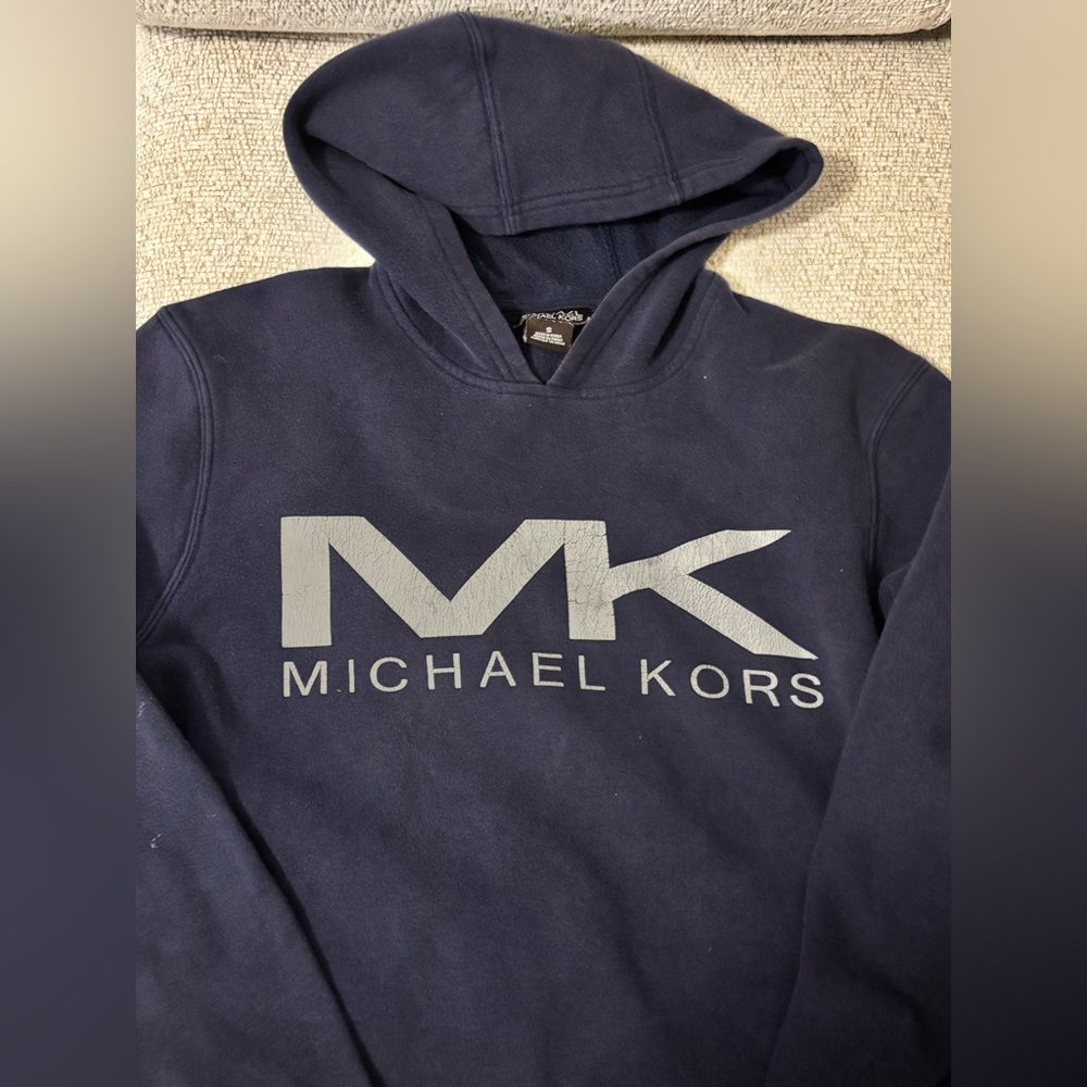 Michael Kors Navy Hoodie for Women